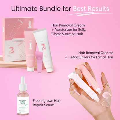 Hair Removal Cream Kit